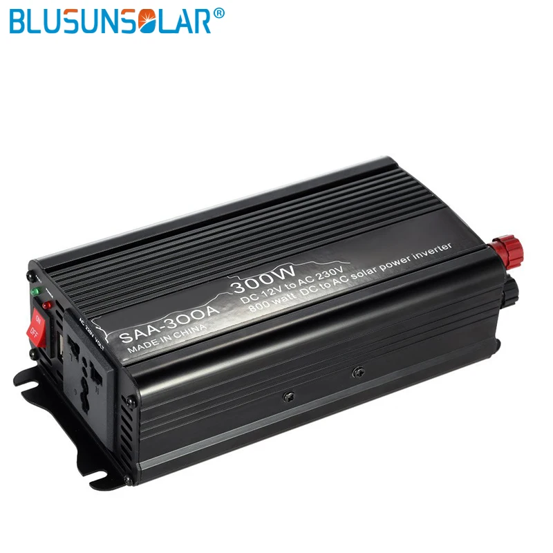 300W Car Power Inverters 12V 220Vac/230Vac Modified Sine Wave Inverter Charger Power Supply with USB Charger
300W Car Power Inverters 12V 220Vac/230Vac Modified Sine Wave Inverter Charger Power Supply with USB Charger