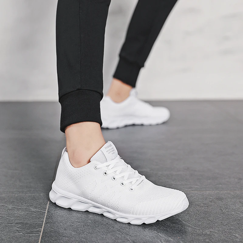 Flying Woven Shoes Man Lazy Sneakers Man Fashion Hollow Shoes Men's White Mesh Breathable Casual Couple Shoes chaussure homme
Flying Woven Shoes Man Lazy Sneakers Man Fashion Hollow Shoes Men's White Mesh Breathable Casual Couple Shoes chaussure homme