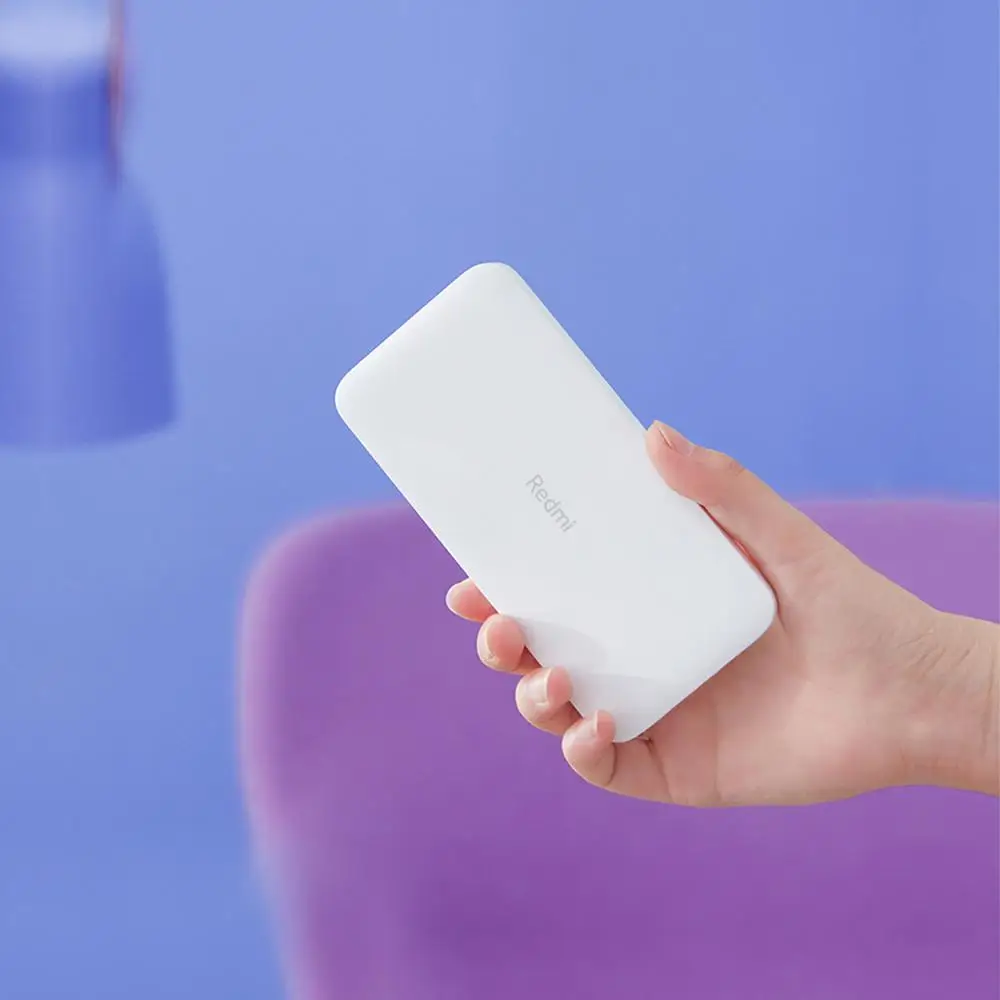 Оригинальный Redmi белый 10000mAh power Bank стандартная версия зарядки простое легкое