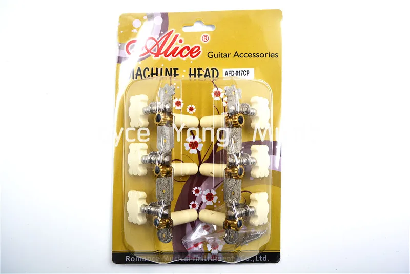 Алиса AFD-017CP Классическая гитара тюнер колышки головка машины (короткие) цвета слоновой кости сливы колышки 3л + 3R
Алиса AFD-017CP Классическая гитара тюнер колышки головка машины (короткие) цвета слоновой кости сливы колышки 3л + 3R