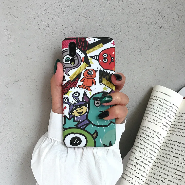 С героями мультфильма Монстр для мобильного телефона чехол 6s/7 plus/8 все включено