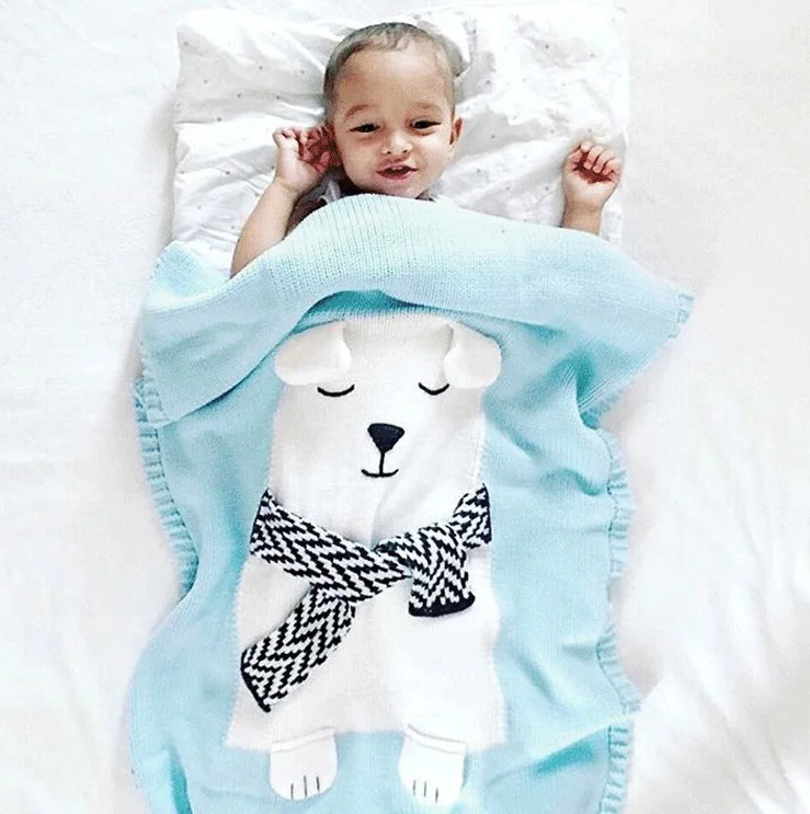 mylb Baby Blanket White bear Animals Pattern Blanket Soft Warm Wool Swaddle Kids Bath Towel Play Mat Infant stroller blankets
mylb Baby Blanket White bear Animals Pattern Blanket Soft Warm Wool Swaddle Kids Bath Towel Play Mat Infant stroller blankets