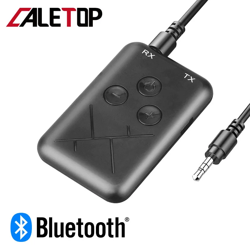 Адаптер CALETOP 2 в 1 приемник Bluetooth передатчик для ТВ наушников динамиков