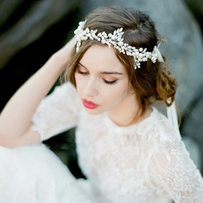 Floralbride Handmade Wired Rhinestones Crystals Pearls Flower Leaf Wedding Headband Bridal Hair Vine Hair Accessories Women
Floralbride Handmade Wired Rhinestones Crystals Pearls Flower Leaf Wedding Headband Bridal Hair Vine Hair Accessories Women