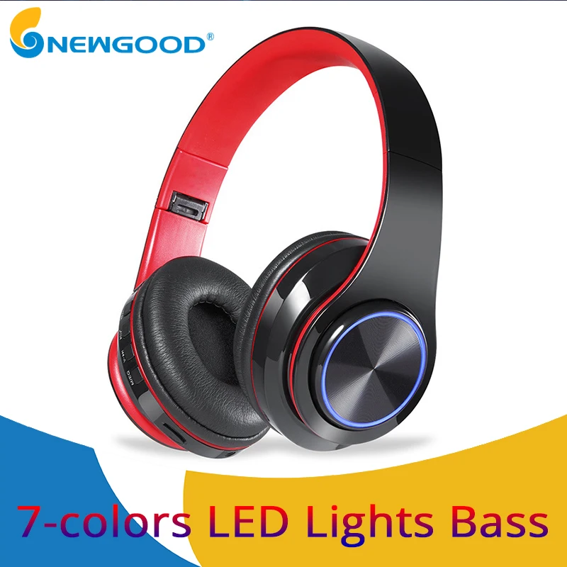 Bluetooth Headphone Luminous Wireless Headphones Bluetooth With Microphone noise cancelling MP3 Player for iphone samsung
Bluetooth Headphone Luminous Wireless Headphones Bluetooth With Microphone noise cancelling MP3 Player for iphone samsung