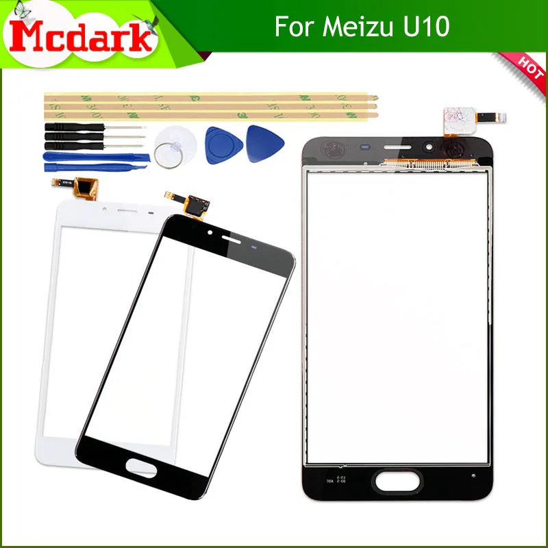 Mcdark для Meizu U10 5 0 дюймов переднее стекло сенсорный экран мобильный телефон