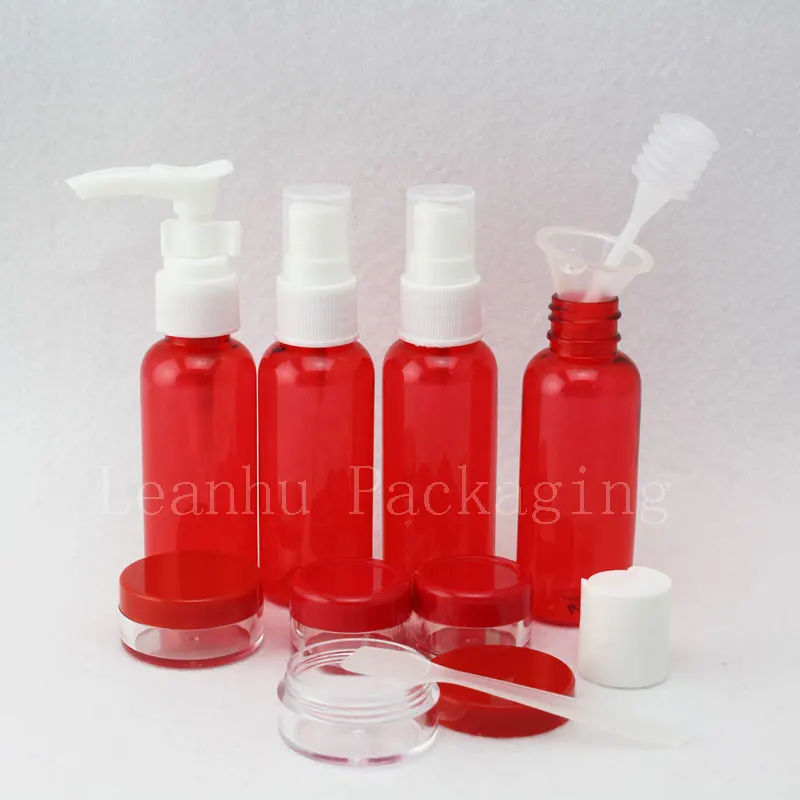 Travel Size Bottles Container , Red Colored Cosmetics Lotion Cream Bottles Pump Lid ,Empty Sample Pot Perfume Mist Pump Top
Travel Size Bottles Container , Red Colored Cosmetics Lotion Cream Bottles Pump Lid ,Empty Sample Pot Perfume Mist Pump Top