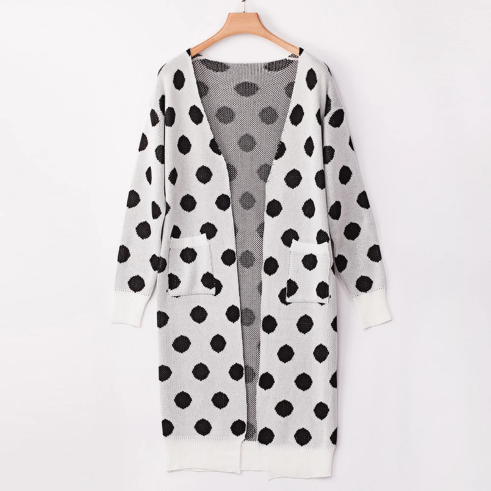 Raisevern Women Wave Point Knitted Long Cardigan Long Sleeve Sweater Overcoat For Female Women 2019 Autumn Outwear Coats
Raisevern Women Wave Point Knitted Long Cardigan Long Sleeve Sweater Overcoat For Female Women 2019 Autumn Outwear Coats