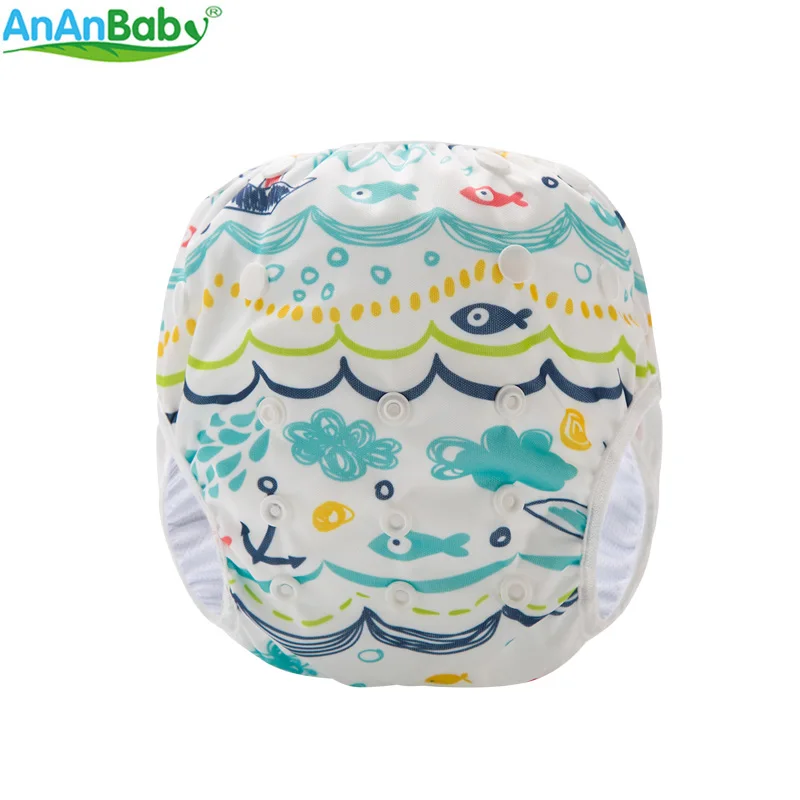 Детские подгузники для плавания AnAnBaby, милые Мультяшные подгузники унисекс для плавания, летняя одежда для плавания, штаны
Детские подгузники для плавания AnAnBaby, милые Мультяшные подгузники унисекс для плавания, летняя одежда для плавания, штаны