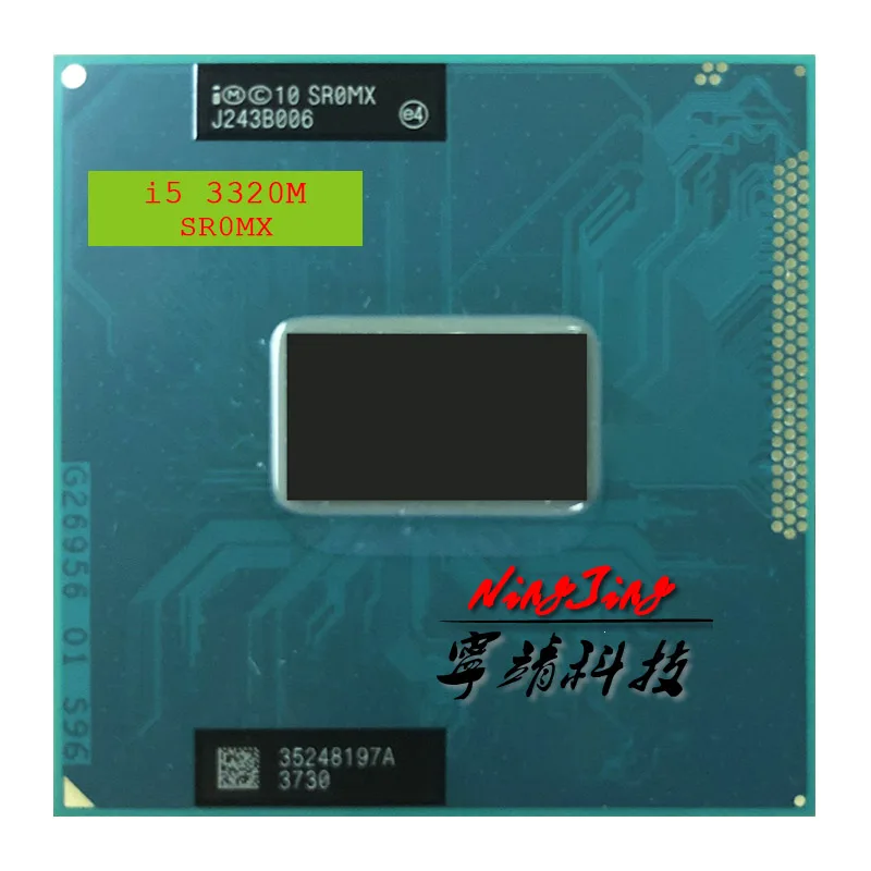 Процессор Intel Core i5 3320M SR0MX 2 6 ГГц двухъядерный четырехпоточный процессор 3M 35W Socket G2 /