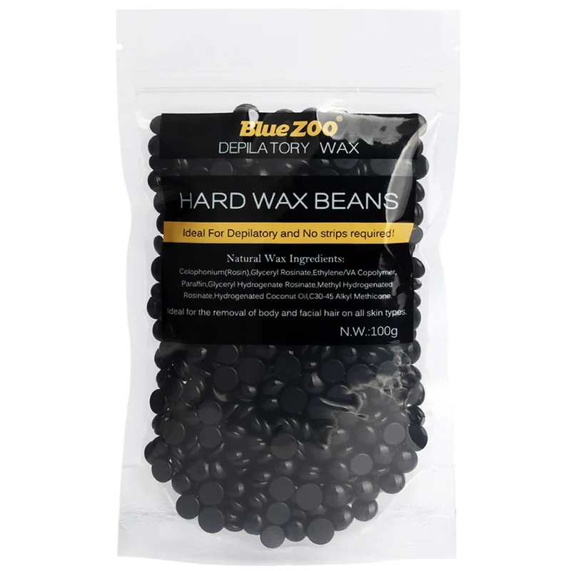 High Quality 100G Black Hot Film Hard Wax Beans Waxing Bikini Hair Pellet Body Removal Bean Creme Depilatory Paperless Epilasyon
High Quality 100G Black Hot Film Hard Wax Beans Waxing Bikini Hair Pellet Body Removal Bean Creme Depilatory Paperless Epilasyon