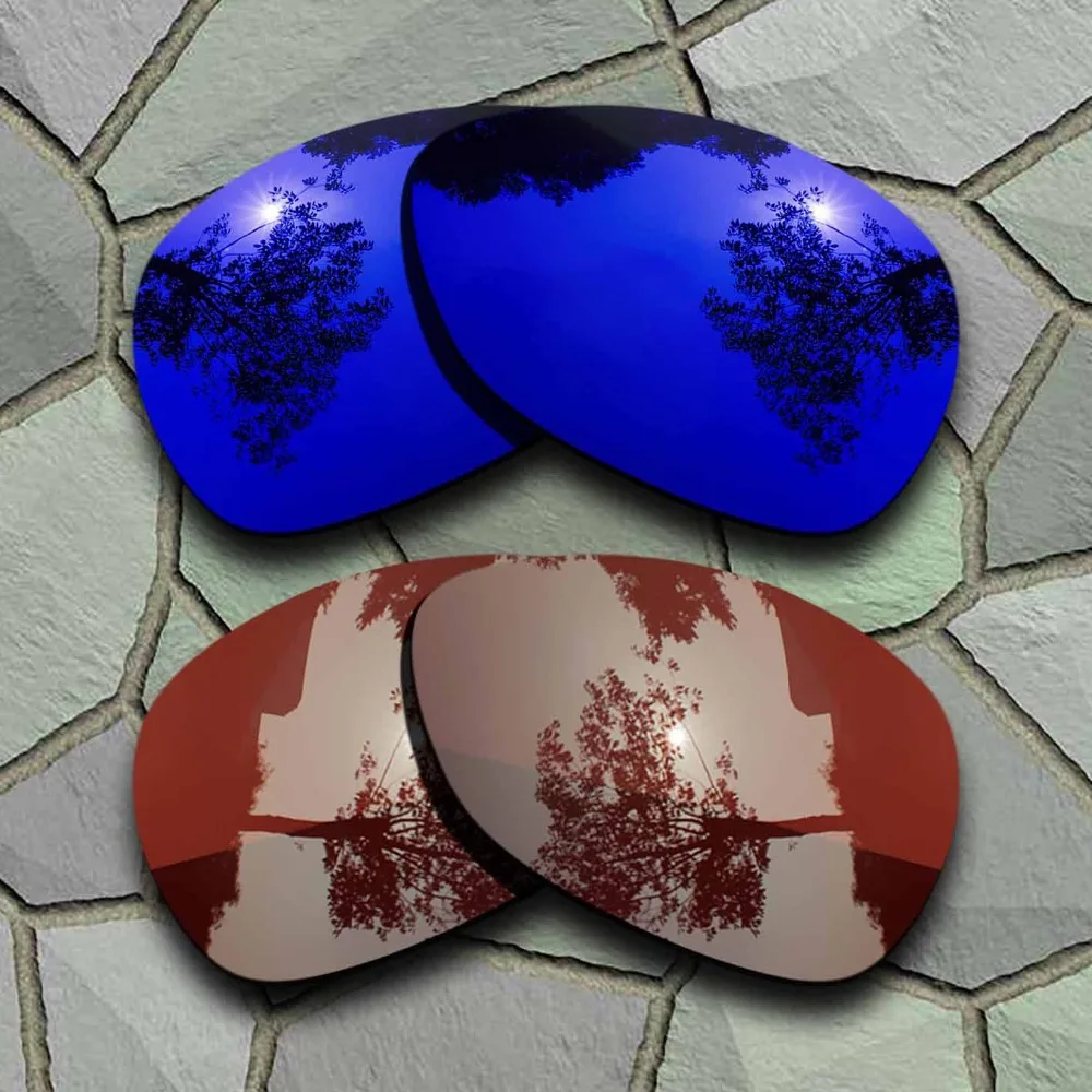 Violet Blue&Bronze Brown Sunglasses Polarized Replacement Lenses for Oakley Crosshair 2012
Violet Blue&Bronze Brown Sunglasses Polarized Replacement Lenses for Oakley Crosshair 2012