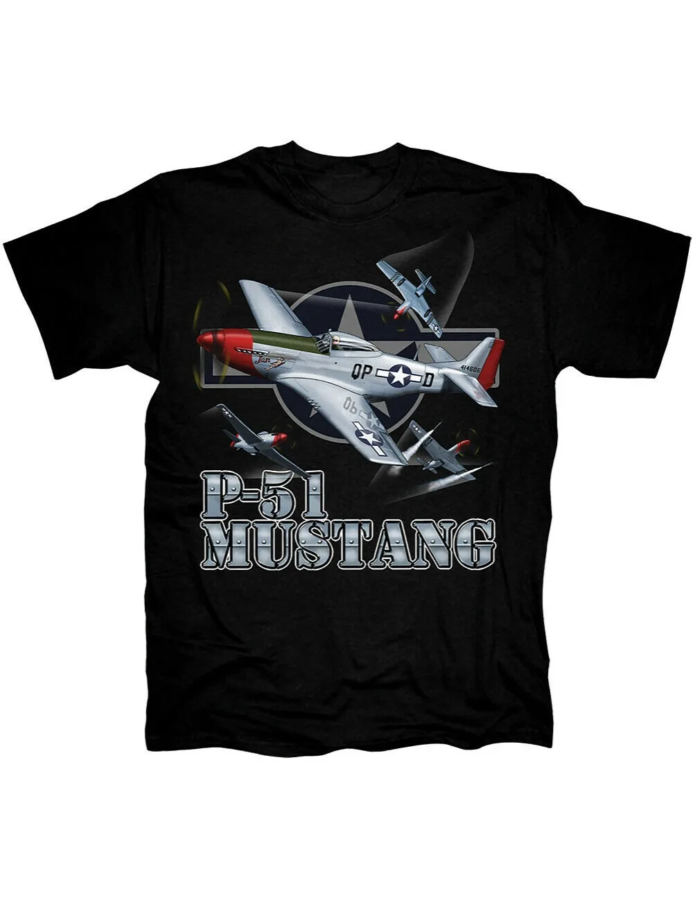 Новая Футболка Nwt P-51 Mustang Air Craft 1940's Ww2 Fighter Plane черная футболка летние мужские