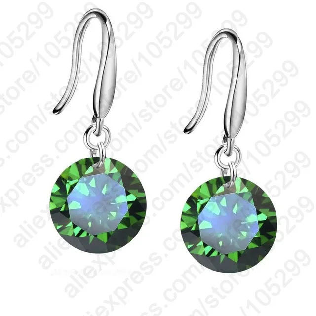 Promotions!! Good Quality 925 Sterling Silver 10MM Shining Crystal Woman Girl Candy Hook Dangle Earrings Gifts Colors
Promotions!! Good Quality 925 Sterling Silver 10MM Shining Crystal Woman Girl Candy Hook Dangle Earrings Gifts Colors