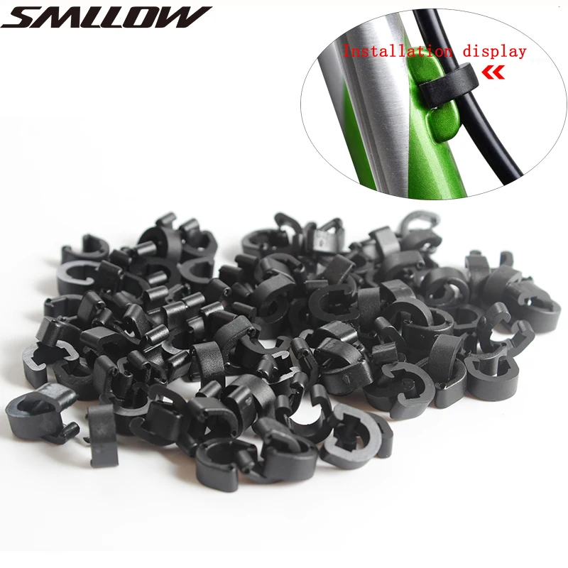 Bicycle MTB Disc Brake Cable Sets Pipe Line Deduction Transmission Pipe Plastic C type Buckle Snap Clamp for Disc Brake Hose
Bicycle MTB Disc Brake Cable Sets Pipe Line Deduction Transmission Pipe Plastic C type Buckle Snap Clamp for Disc Brake Hose