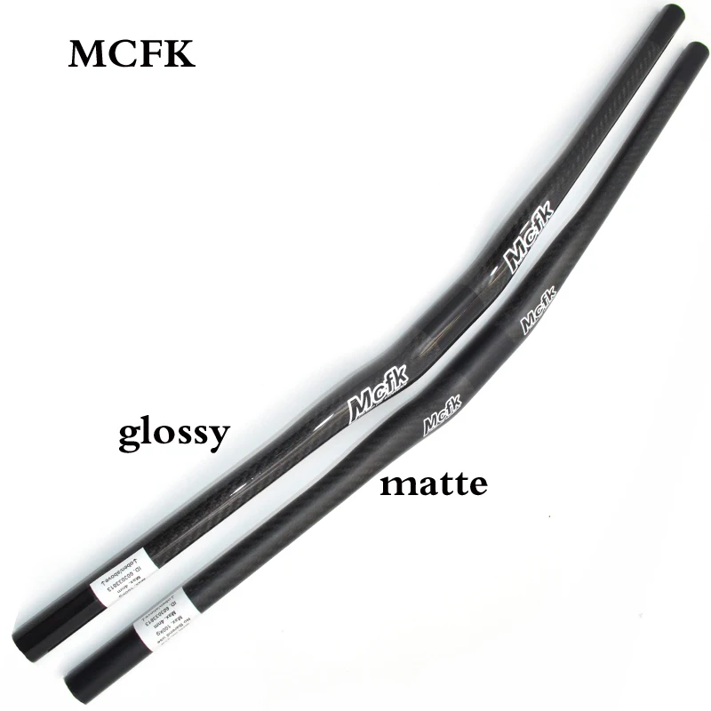 MCFK 3K carbon fiber MTB bicycle handlebar mountain bike rise handlebars 31.8mm * 620 to 720mm cycling parts matte or glossy
MCFK 3K carbon fiber MTB bicycle handlebar mountain bike rise handlebars 31.8mm * 620 to 720mm cycling parts matte or glossy