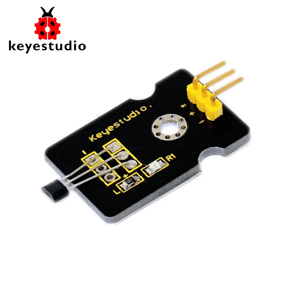 Бесплатная доставка! Keyestudio Холла Датчик магнитной индукции модуль для Arduino|hall effect
