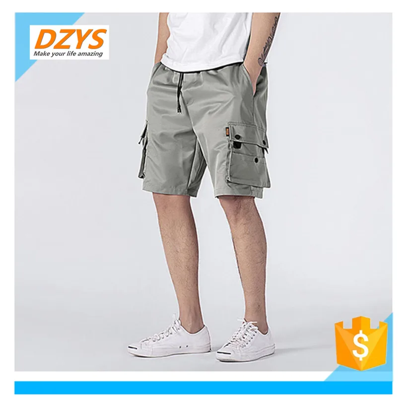 DZYS-JF summer new multi-pocket men's casual loose students trend youth men's shorts
