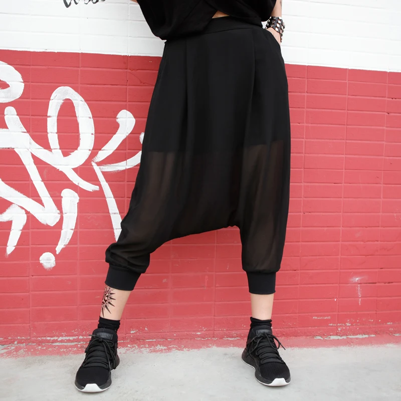 Chiffon Wide Leg Pants Female Summer 2018 New Korean Version of The Loose Mesh Skirt Pants Drape Seven Pants Harem Pants Thin
Chiffon Wide Leg Pants Female Summer 2018 New Korean Version of The Loose Mesh Skirt Pants Drape Seven Pants Harem Pants Thin