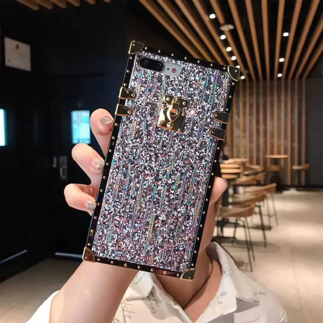 Роскошный 3D лазер Радуга поп дождь Великолепный Красочный чехол для iphone 6 6s 7 8 plus x