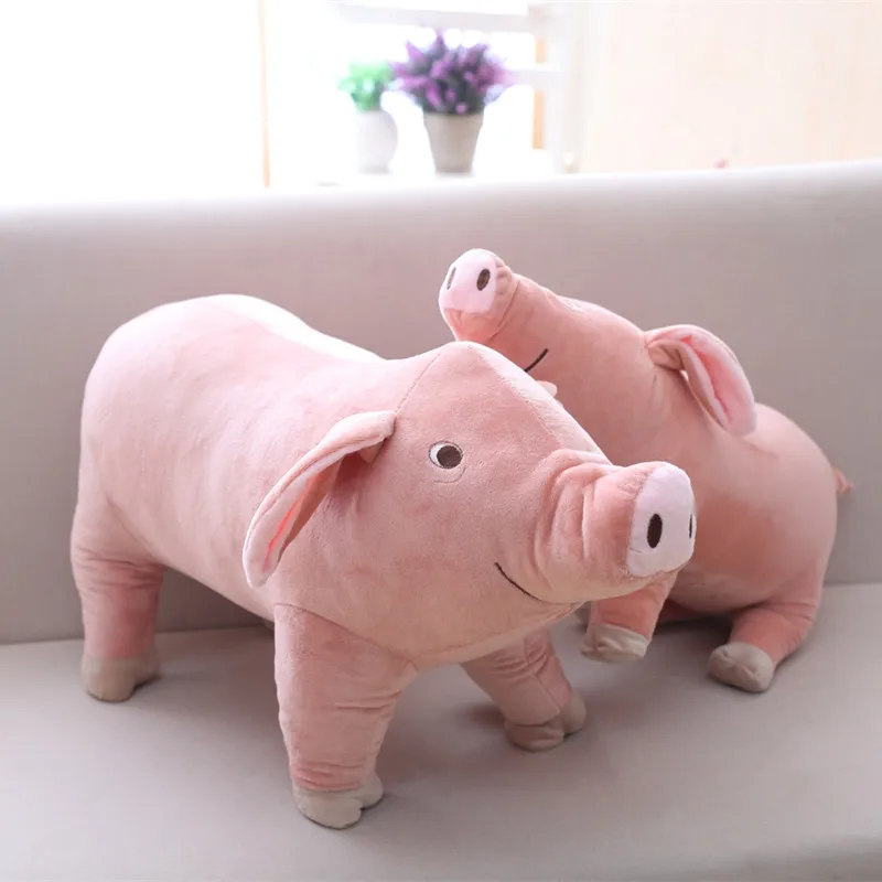 

1 шт., 40 см, имитация Милой Мягкой свиньи, игрушка, мягкое животное, свинья, кукла, милая мультяшная свинья, подушка, детская игрушка, креативны...