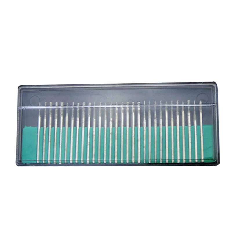 30pcs/Box High Quality Dental Burr Bits Grinding Cutting Head 3mm Head Shank Electric Rotary Grinding Engraving Polishing Tool
30pcs/Box High Quality Dental Burr Bits Grinding Cutting Head 3mm Head Shank Electric Rotary Grinding Engraving Polishing Tool