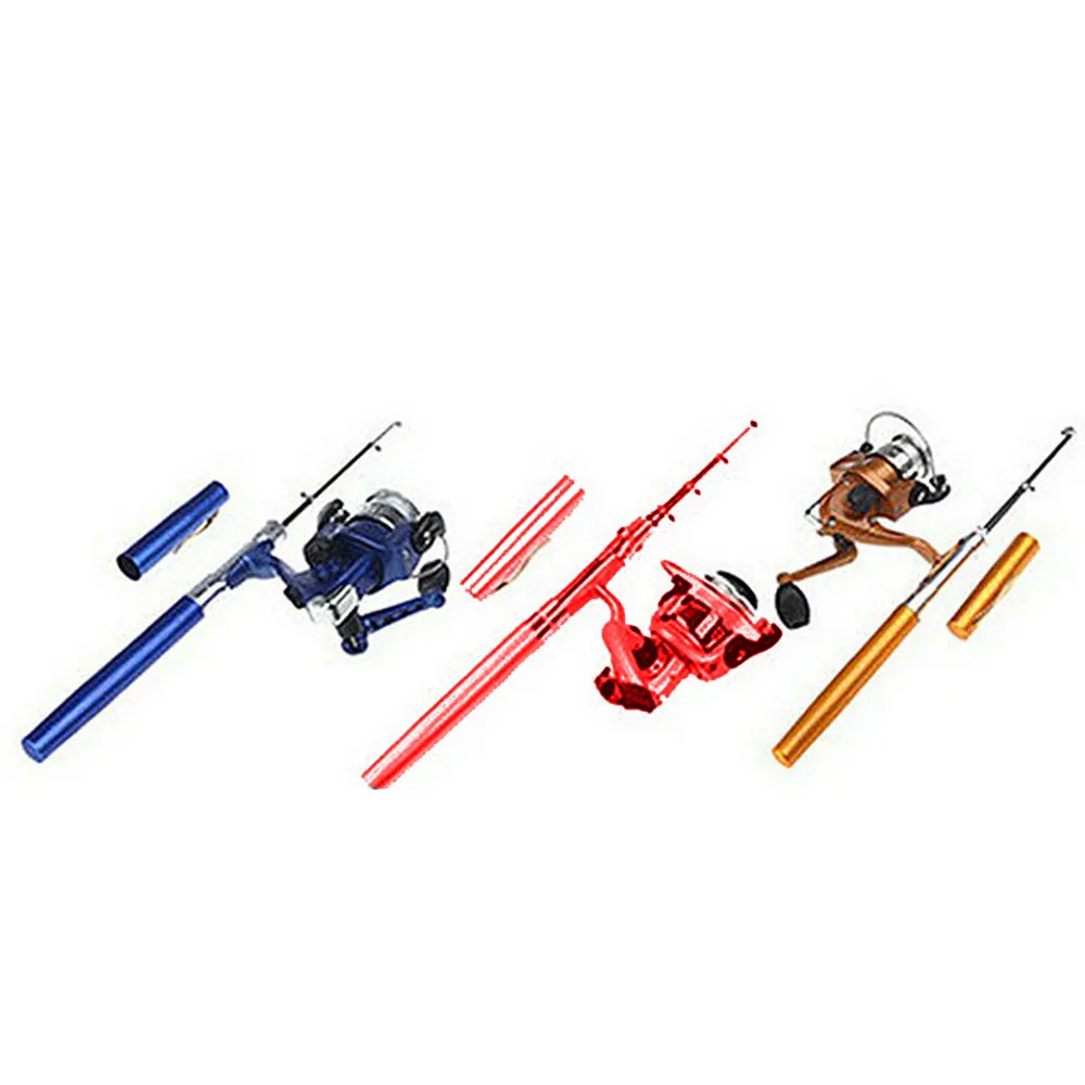 Carbon Telescopic Rod Practical Fishing Pole Durable Angling Tool Mini 5 Color Dropshipping Outdoor Pen Shape | Спорт и развлечения