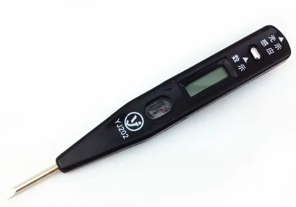 mini AC DC 12V-220V black LCD Multifunctional Digital Display electrical induction test pencil NO.202 freeshipping
mini AC DC 12V-220V black LCD Multifunctional Digital Display electrical induction test pencil NO.202 freeshipping