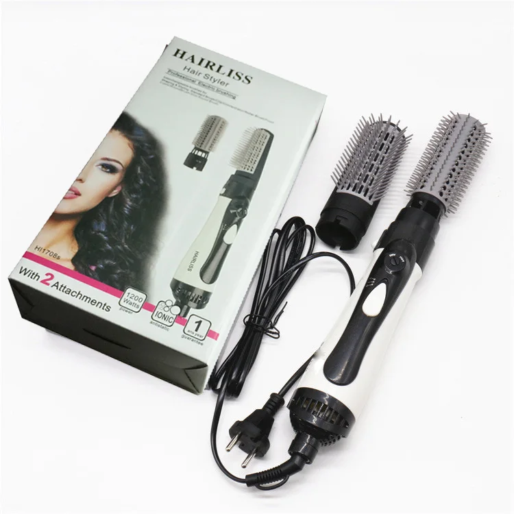 Professional 2 In 1 Hair Styler Styling Tools Electric Hair Curler Roller Curling Iron Brush Rotating Hair Dryer Comb
Professional 2 In 1 Hair Styler Styling Tools Electric Hair Curler Roller Curling Iron Brush Rotating Hair Dryer Comb