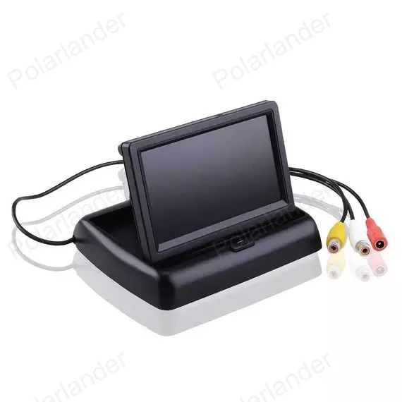 4.3 inch TFT LCD Car Monitor with 2 VA input auto switching video + reverse parking camera
4.3 inch TFT LCD Car Monitor with 2 VA input auto switching video + reverse parking camera