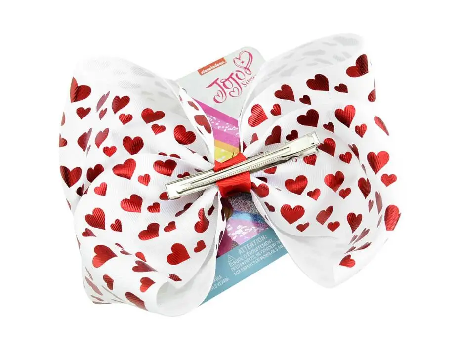 New Coming Valentine Hair Clip 8" Large Hair Bow Clips 10Pcs/lot Girls Hair Accessories
New Coming Valentine Hair Clip 8" Large Hair Bow Clips 10Pcs/lot Girls Hair Accessories