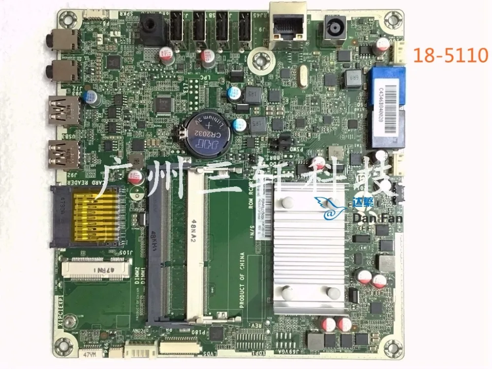 751275-001 для HP 18-5110 Φ 728601-001 751275-501 Материнская плата 100% протестирована на полную работу
751275-001 для HP 18-5110 Φ 728601-001 751275-501 Материнская плата 100% протестирована на полную работу