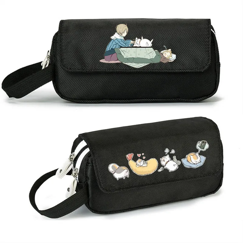 Cat Large Pencil Bag Natsume's Book of Friends kawaii Pencil Case Canvas Makeup Bag Anime Coin Pocket Stationery Storage Bags
Cat Large Pencil Bag Natsume's Book of Friends kawaii Pencil Case Canvas Makeup Bag Anime Coin Pocket Stationery Storage Bags