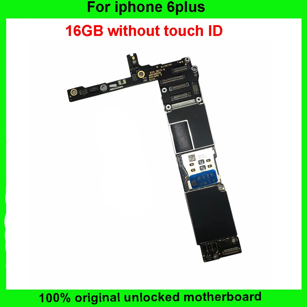 16GB Original Unlocked motherboard for iphone 6plus free iCloud Mainboard For Iphone 6 Plus Without Touch ID IOS system+Chips
16GB Original Unlocked motherboard for iphone 6plus free iCloud Mainboard For Iphone 6 Plus Without Touch ID IOS system+Chips