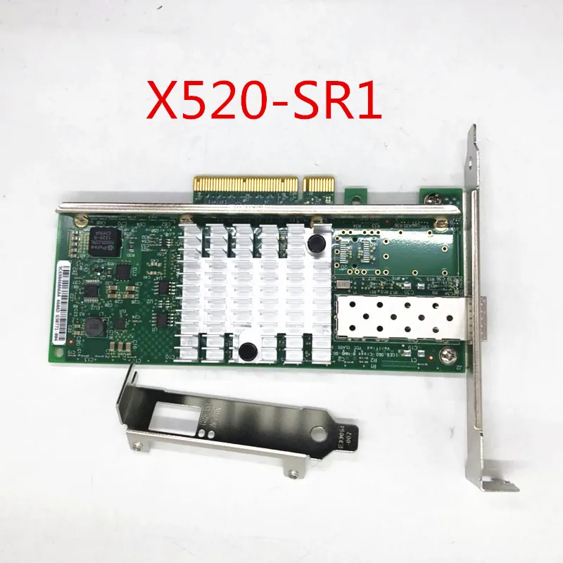 Фото X520 SR1 10gbase PCI Express x8 82599 EN один Порты и разъёмы Ethernet сетевой адаптер E10G41BFSR для