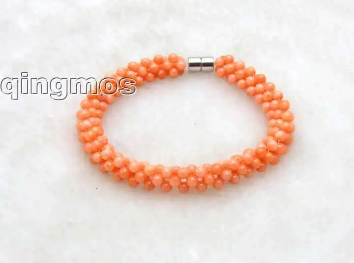 Hand-knitted Genuin Pink Natural 10mm Coral 17" necklace and 7.5" bracelet sets-5426 Wholesale/retail Free shipping
Hand-knitted Genuin Pink Natural 10mm Coral 17" necklace and 7.5" bracelet sets-5426 Wholesale/retail Free shipping