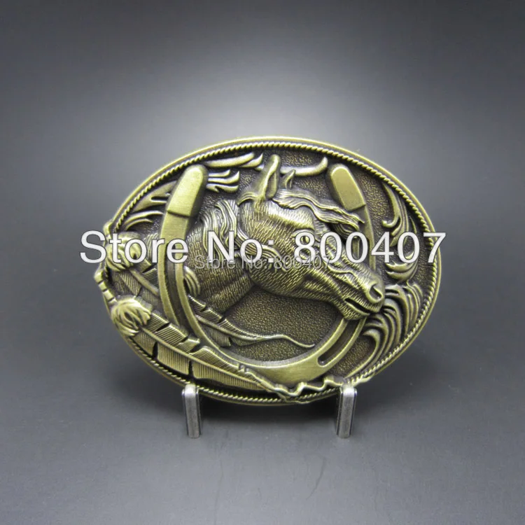 Men Belt Buckle Lucky Horseshoe Horse With Feather Belt Buckle Free Shipping BUCKLE-WT058 Gurtelschnalle Boucle de ceinture
Men Belt Buckle Lucky Horseshoe Horse With Feather Belt Buckle Free Shipping BUCKLE-WT058 Gurtelschnalle Boucle de ceinture
