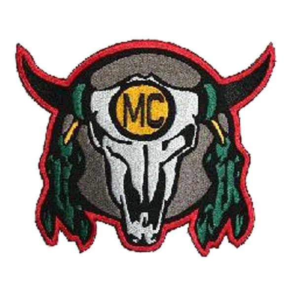 Ox-Head Embroidery Patches Made by Twill with Flat Broder and PVC Backing Customized MOQ 50pcs free shipping by Post
Ox-Head Embroidery Patches Made by Twill with Flat Broder and PVC Backing Customized MOQ 50pcs free shipping by Post