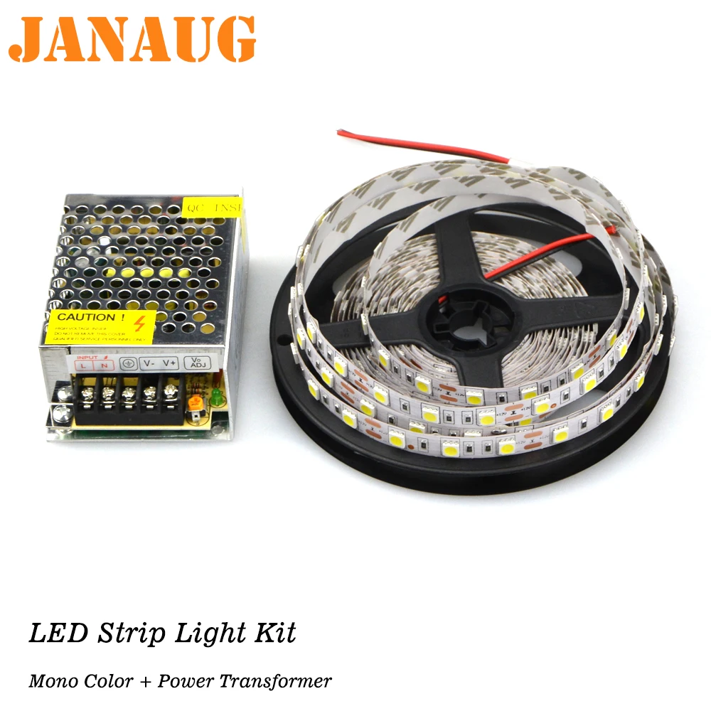 LED Strip Lights RGB Mono-Color Kit 5M 10M 5050 2835 LED Tape+ 12v power + controller Wholesale Ruban LED for Christmas, Kitchen
LED Strip Lights RGB Mono-Color Kit 5M 10M 5050 2835 LED Tape+ 12v power + controller Wholesale Ruban LED for Christmas, Kitchen