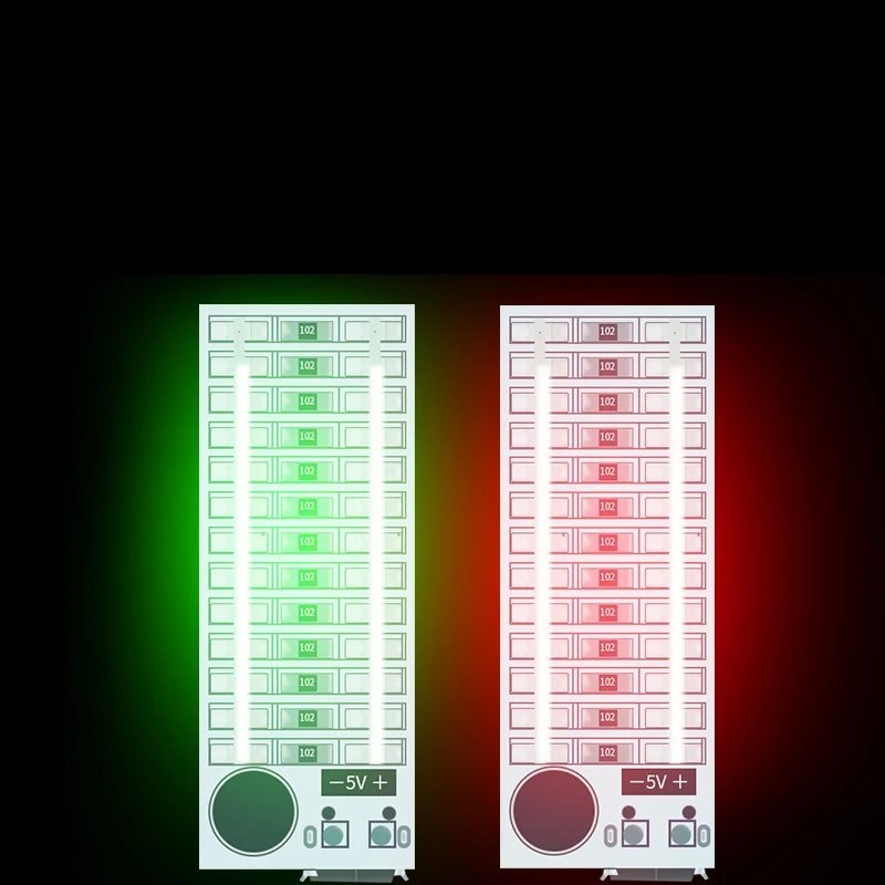 26 LED USB Mini Voice Control Audio USB Music Spectrum Flash Volume Level Indicator LED Display Sensitivity adjustable for amp
26 LED USB Mini Voice Control Audio USB Music Spectrum Flash Volume Level Indicator LED Display Sensitivity adjustable for amp