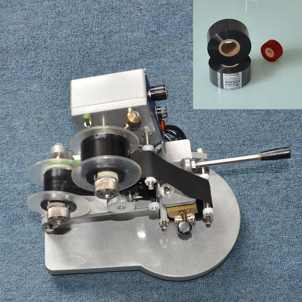 Manual type machine printer use 30*122m ribbons for plastic packaging bags with 1 rolls ribbons free
Manual type machine printer use 30*122m ribbons for plastic packaging bags with 1 rolls ribbons free