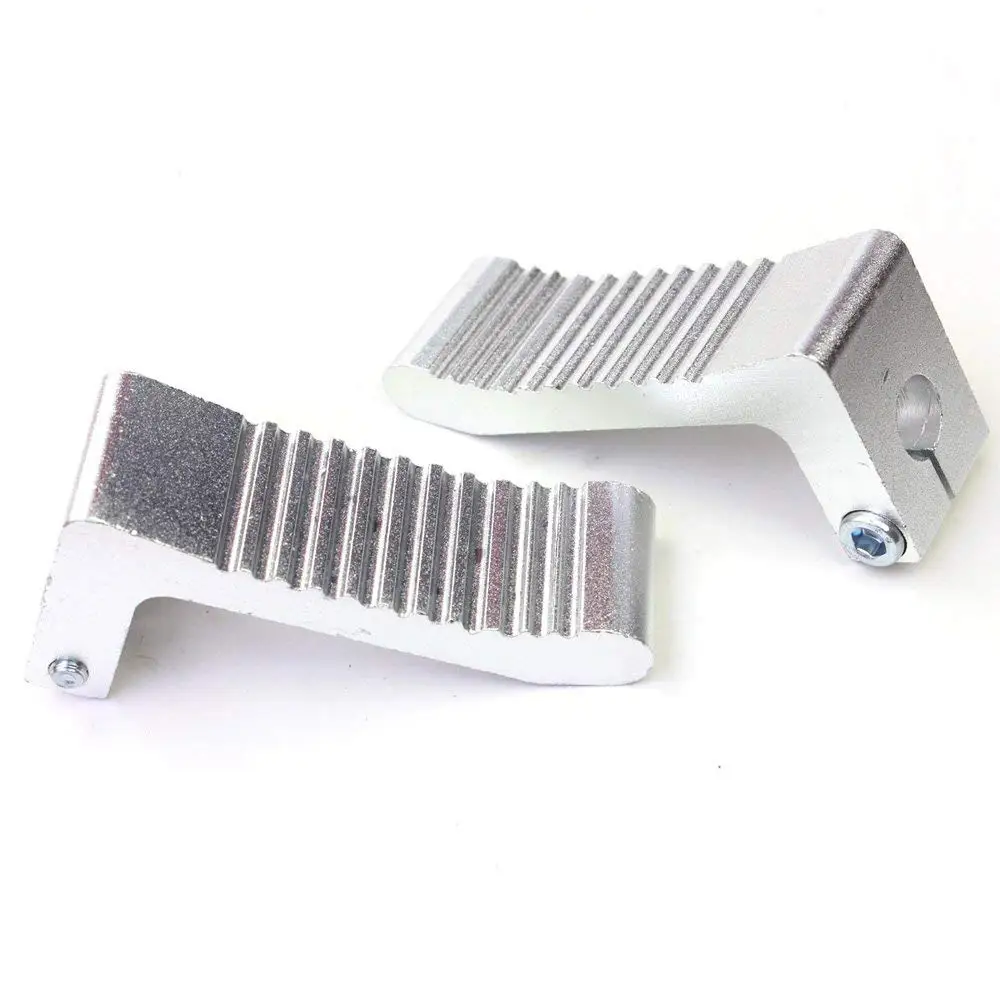 Подножки Xzilla CNC, карманные подножки для велосипеда Minimoto 47cc 49cc, гоночный велосипед серебристого цвета
Подножки Xzilla CNC, карманные подножки для велосипеда Minimoto 47cc 49cc, гоночный велосипед серебристого цвета