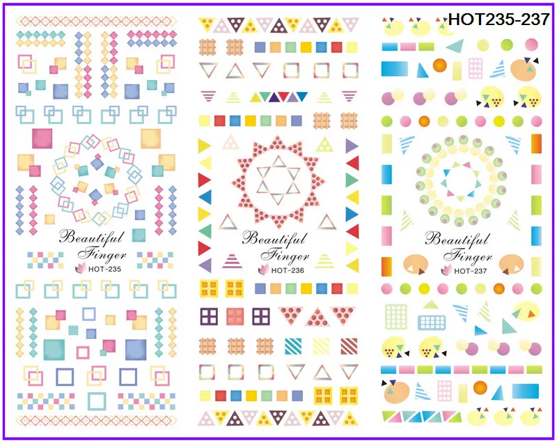 3 PACKS / LOT MOSAIC SQUARE TRIANGLE BRICK ROUND NAIL TATTOOS STICKER WATER DECAL NAIL ART HOT235-237
3 PACKS / LOT MOSAIC SQUARE TRIANGLE BRICK ROUND NAIL TATTOOS STICKER WATER DECAL NAIL ART HOT235-237