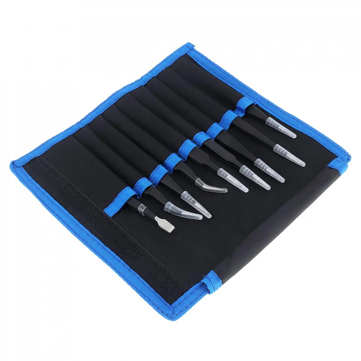 9pcs/lot Anti-Static Stainless Steel Precision Tweezers Set Tweezers for Craft, Jewelry, Electronics, Laboratory
9pcs/lot Anti-Static Stainless Steel Precision Tweezers Set Tweezers for Craft, Jewelry, Electronics, Laboratory