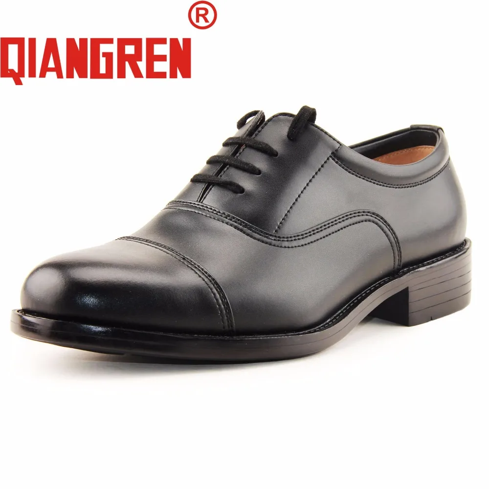 QIANGREN Military Factory-direct Men's Spring Autumn Black Genuine Leather Oxfords Shoes Male Business Formal Dress Office Shoes
QIANGREN Military Factory-direct Men's Spring Autumn Black Genuine Leather Oxfords Shoes Male Business Formal Dress Office Shoes