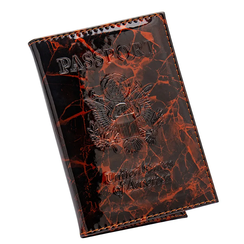 USA Lightning stone grain print pu leather unisex emblem card holder bag travel ID credit ticket passport soft folder cover
USA Lightning stone grain print pu leather unisex emblem card holder bag travel ID credit ticket passport soft folder cover