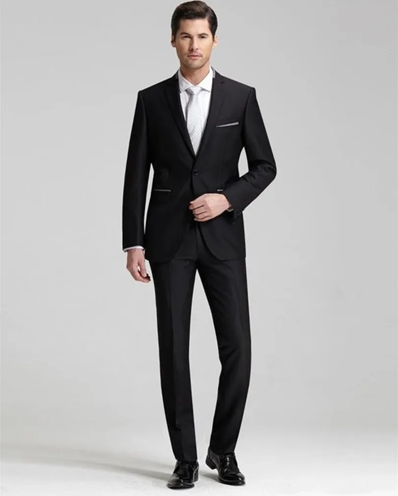 Groom Wear Black Slim Fit For Wedding Tuxedo Man Custom Made Suit 2022 Free Shipping
Groom Wear Black Slim Fit For Wedding Tuxedo Man Custom Made Suit 2022 Free Shipping