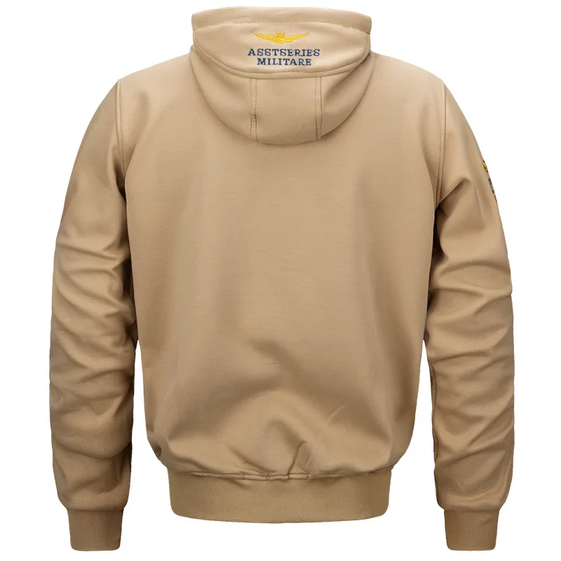 Men Military Jackets Embroidery Hoodies Spring Air Forces One Warm Sweatshirt Army Men's Fleece Hoodie Cotton Flight Coat UMA441
Men Military Jackets Embroidery Hoodies Spring Air Forces One Warm Sweatshirt Army Men's Fleece Hoodie Cotton Flight Coat UMA441
