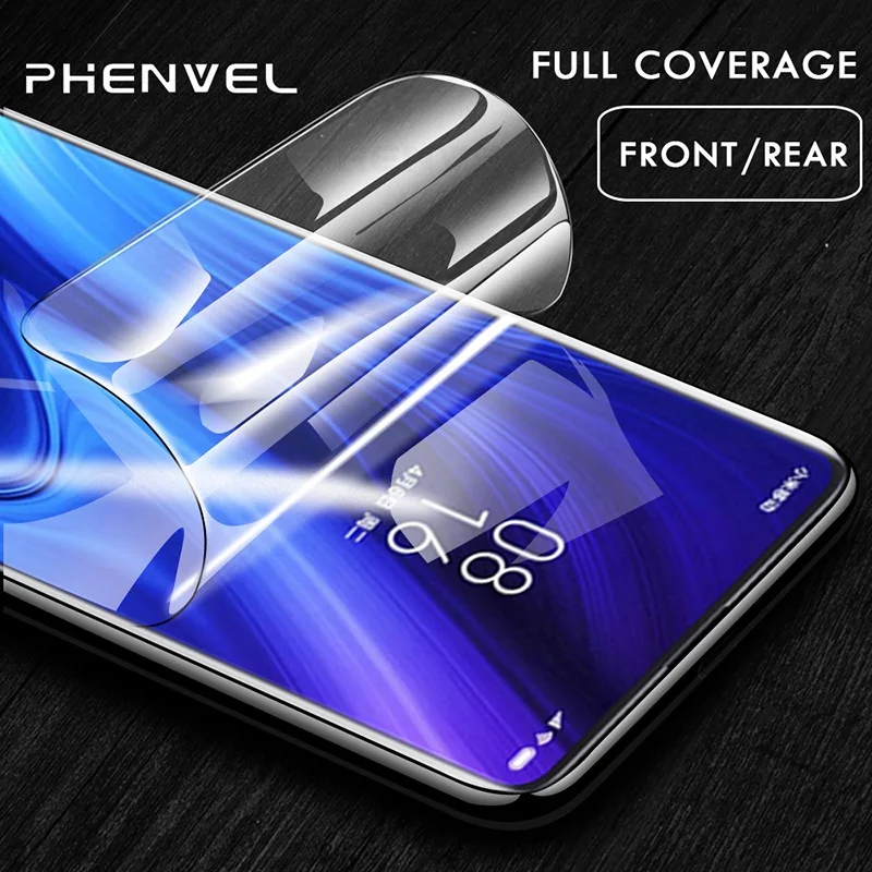 Передняя и задняя защитная пленка для Xiaomi Mi 9T гелевая 3d защита экрана redmi k20 pro