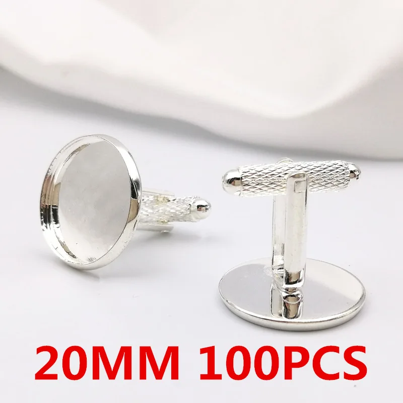 100PCS/LOT 20mm Round French Cufflinks Blank Settings Silver color Copper Cufflinks Base DIY Jewelry Accessories B20203
100PCS/LOT 20mm Round French Cufflinks Blank Settings Silver color Copper Cufflinks Base DIY Jewelry Accessories B20203